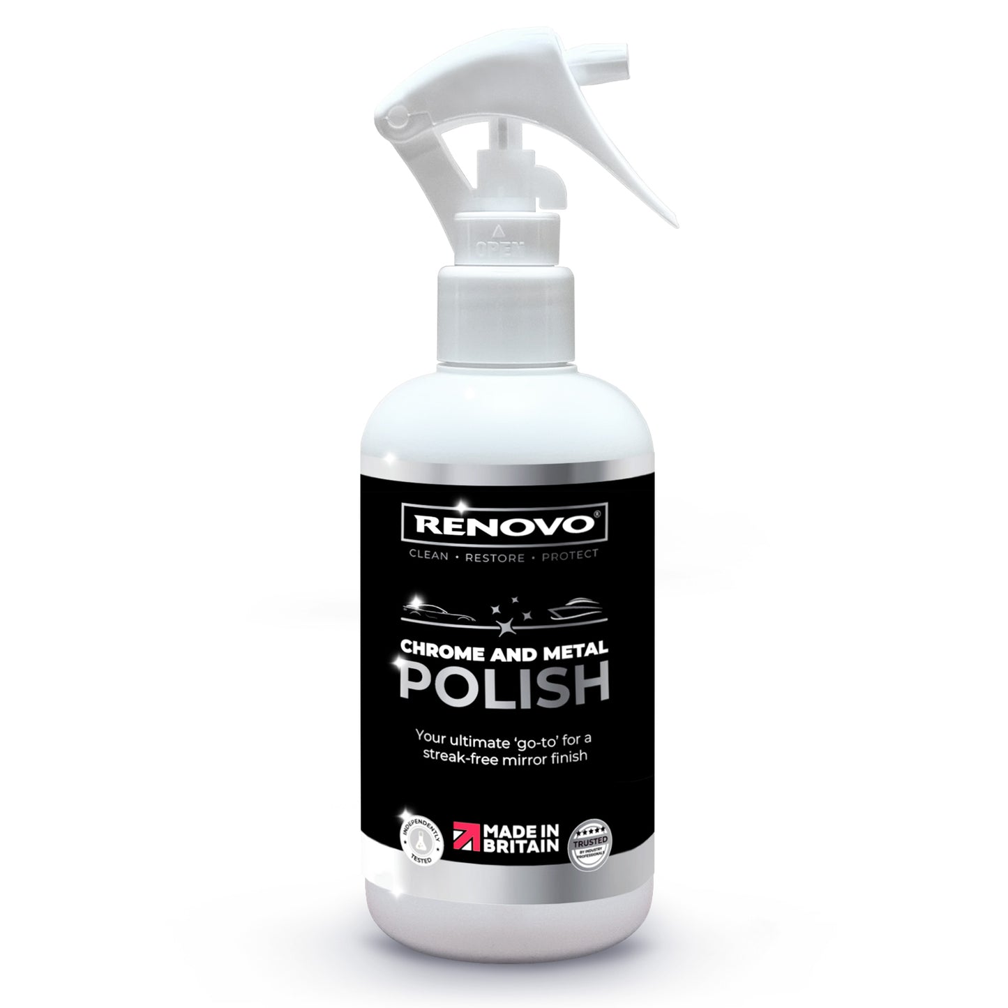 Produit de polissage pour vitres en plastique