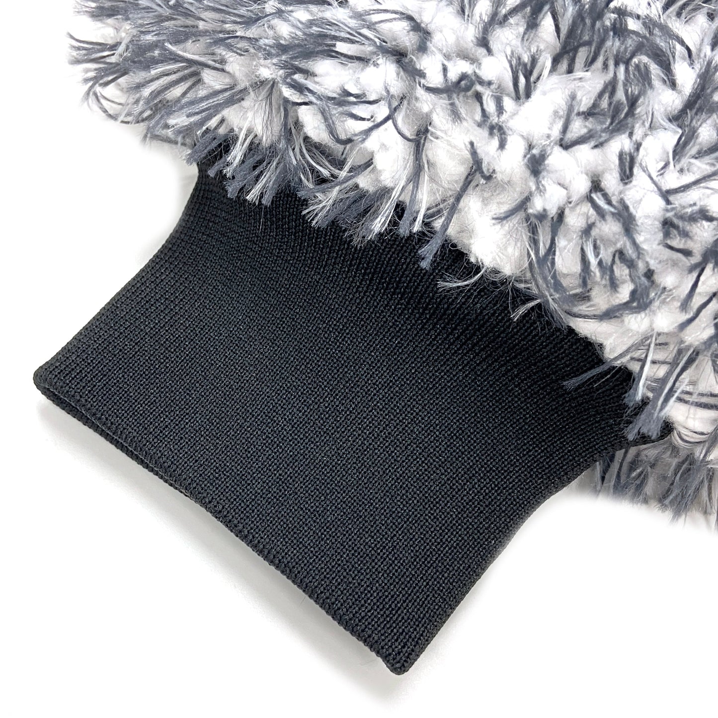Gold Label Korean Microfibre Wash Mitt - Black