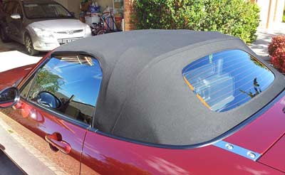 Mazda MX5 roof repair