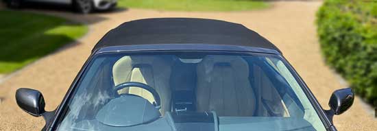 Aston Martin DB9 mohair hood