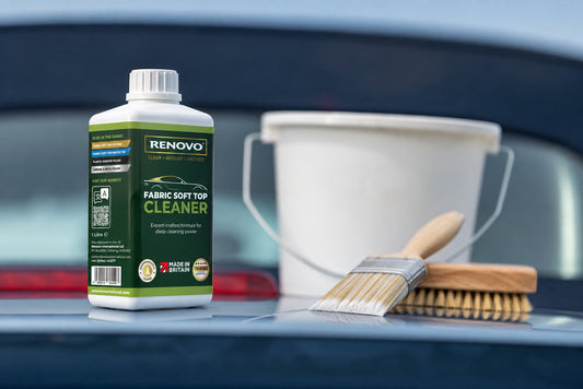 How to clean a fabric convertible soft top