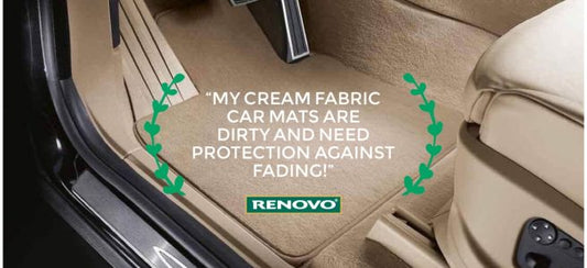 My Cream Fabric Car Mats Are Dirty And Need Protection Against Fading!”