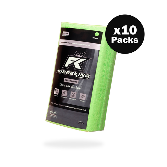 Silver Label 315GSM microfibre cloth Box ( 10 packs of 36)