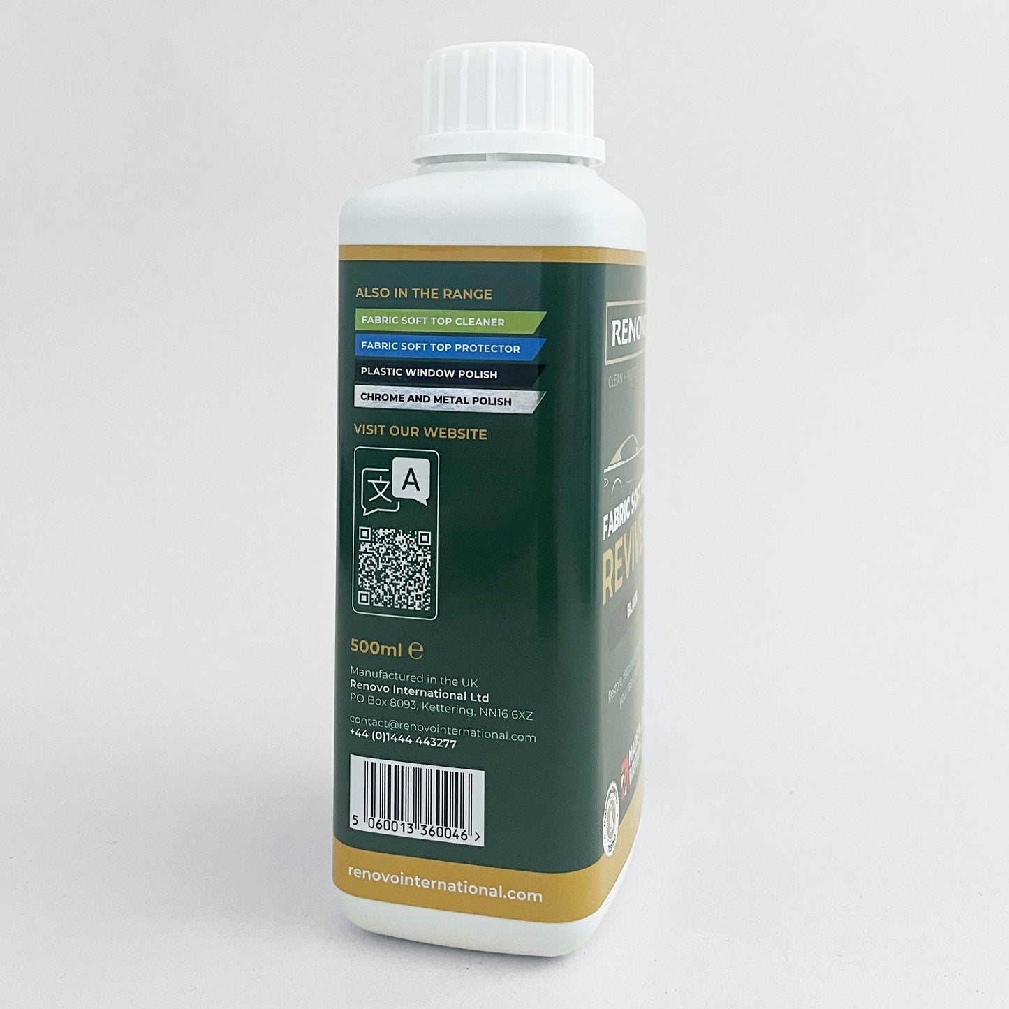 Rénovateur de capote souple en tissu