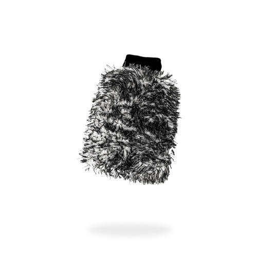 Gold Label Korean Microfibre Wash Mitt - Grey
