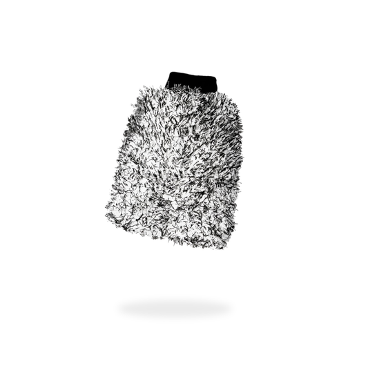 Gold Label Korean Microfibre Wash Mitt - Black